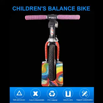 Kid ' s Cykel Stå Cykel Parkering Rack Sammenklappelig Base Kids Balance Cykling Bærbart Værktøj Justerbare Vægte Parkeringspladser