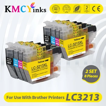 KMCYinks Kompatibel Blækpatron til Brother LC3211 LC3213 passer til Brother DCP-J772DW DCP-J774DW MFC-J890DW MFC-J895DW osv.