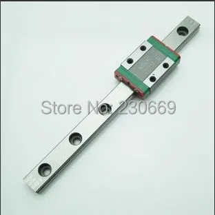 Kossel Mini MGN12H 12mm miniature lineær jernbane slide 1 Sæt=3stk 12mm L-400mm jernbane+3stk MGN12H befordring for X Y Z Axies ZH055 26739