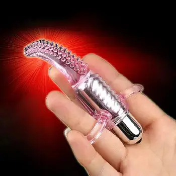 Kvinder Mode Voksne Produkt Vibro Finger Massage G Spot Vibrerende sexlegetøj til kvinde Nyde den store kontrol over din finger