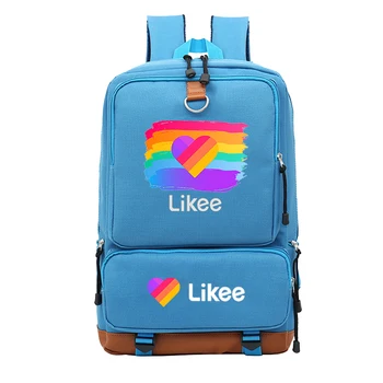 Likee trykt laptop backpack mandlige 15.6 tommer kontorarbejde mænd rygsæk business taske sort ultralet rygsæk 45107