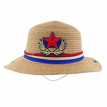 LNPBD Sommeren koreanske version af drenge og piger, børn vestlige cowboy solskærm Pentacle strå hat 31123