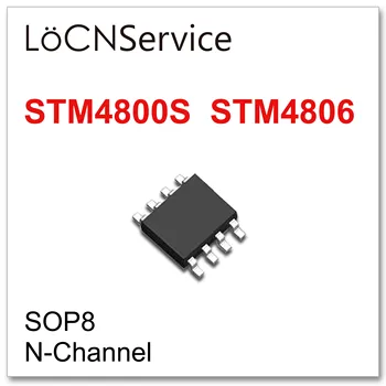 LoCNService 50STK 500PCS SOP8 STM4800S STM4806 N-Kanal Enhancement Mode inden Effekt af Høj kvalitet STM 9767