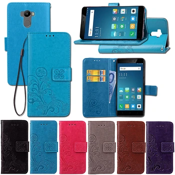 Luksus Flip Wallet PU Læder taske Til Xiaomi Redmi 4 Pro Telefonen Taske Med Magnet-Kortholderen For Xiaomi Redmi 4 Tilfælde 7106