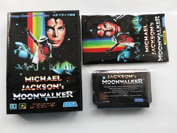 MD Spillet : Michael Jackson ' s MoonWalker ( Japan Version!! max+brugervejledning+patron!! )
