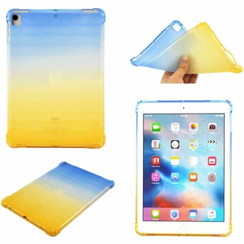 Mode Gradient Farver, Kvalitet, Transparent, Blød Silikone, TPU Tablet Cover For Apple iPad 10,2 tommer 2019 A2198 A2200 A2232 Sag 30502