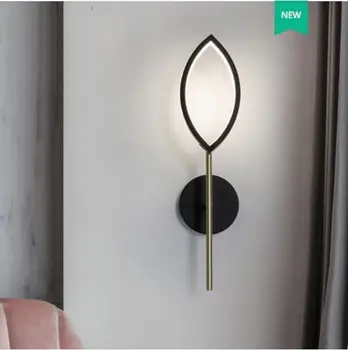 Moderne minimalistisk kreative personlighed væglampe restaurant undersøgelse stue dekoration soveværelse seng, væg-lampe 15610