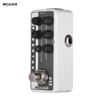Mooer MICRO PREAMP-Serien 013 MATCHBOX Klassisk Amerikansk Stil Digital Preamp-Forstærker Guitar-Effekt-Pedal Dobbelt-Kanaler 27884