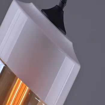 Nordisk Moderne minimalistisk retro loft hængende Pendel Lampe Inventar E27 LED Pendel til Restaurant Bar Køkken soveværelse 8243