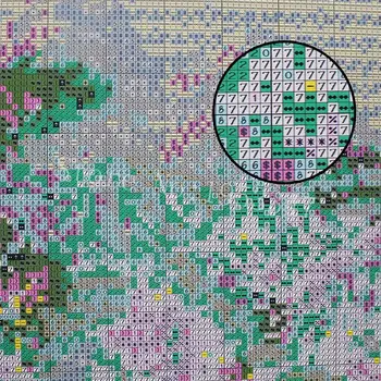 Ny Art Wall 5D blomster Diamant Håndværk Kit Cross Stitch Maleri, Broderi Gave Home Decor