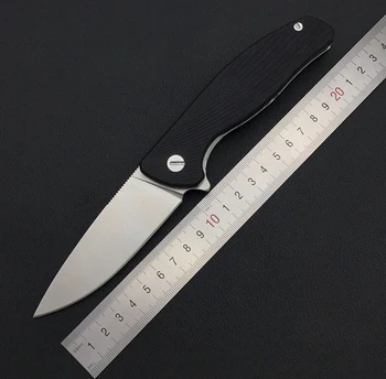 NYE Folde kniv 440 blade G10 håndtere udendørs camping overlevelse jagt taktiske frugt lomme knive EDC hånd værktøj