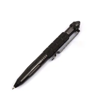 Nye Mini EDC Outdppr Offentlig Sort Taktisk Pen Glas Afbryder selvforsvar Aluminium Akut Redskab til Overlevelse 2856