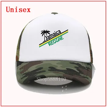 Nyeste mode Sjove Jamaica Reggae Udskrivning baseball cap Mænd kvinder Sommeren Tendens Cap Nye Unge Joker solhat Stranden Visir hat 6526