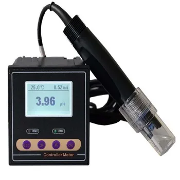 Online Industriel pH ORP Controller Meter Overvåge Nøjagtigheden 0.02 pH 1 mv øvre nedre grænse kontrol alarm PH-110