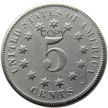 OS 1881 Skjold Nikkel Fem Cent Kopi Dekorative Mønt 13949