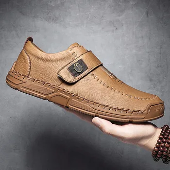 Para mand soulier cuero foråret 2020 scarpe formelle læder herre sko-for-mænd Mokkasiner genuino homme klassiske sapato størrelse herre de 11288
