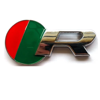 ROLLSROVER Bag bagklappen Logo Badge For XJ XF-XE F-tempo F-type XK Bil Styling Mærkat Chrome R Emblem