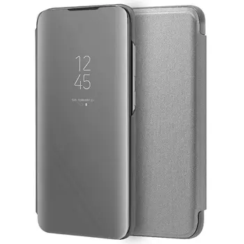 Samsung Galaxy A705 Klart Se Flip Cover case Sølv