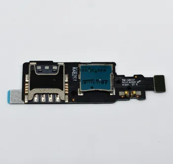 SIM-Kortholderen ud af Sim-Kort Skuffe Slot Flex Kabel Til Samsung S5 mini G800F SM-G800F Reparere en Del Gratis fragt 10787