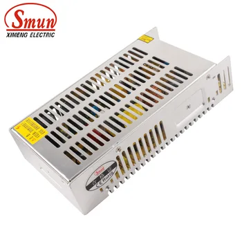 SMUN S-201-24 110V/220VAC at 201W 24V 8A Enkelt Output Skift Strømforsyning Til LED-Lys 2522