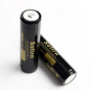 Sofirn 4STK 18650 Batteri 3,7 V Li-ion Genopladeligt Batteri med PCB Board Sikkerhed 18650 Batterier til LED Lommelygte 4440