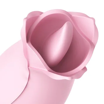 Steg Style G-spot Tungen Slikke Vibrator Voksen 10 Speed Klitoris Stimulator for Kvindelige Onani 25945