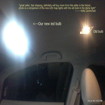 Superbright Indvendige led Bil lys For Chrysler 300c lx le sedan Læsning dome pærer til biler fejlfri dome kort lys