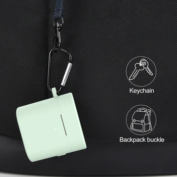 Vandtæt Bluetooth-Hovedtelefoner, Boxs Anti-ridse Stødsikkert Fuld Beskyttende Silikone Case Cover til Xiaomi Air2/2S 4775