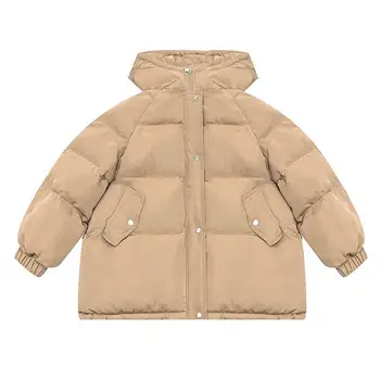 Vinter kort jakke kvinder er varmt hætteklædte ned bomuld parker coat jakke kvinder casual løs jakke koreansk vinter jakke 2021 1258