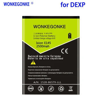 WONKEGONKE 2500mah for DEXP IXION E145 EVO SE Batteri af Høj kvalitet mystiker phone batteri med tracking nummer 981