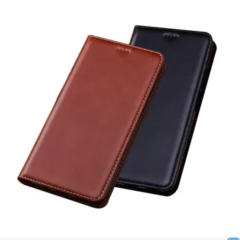Ægte Ægte Læder Telefon Taske Kort Lomme Til Samsung Galaxy A90 A80 A70 A60 A50 A40 A30 A10, A20 Flip Phone Case Magnetisk Cover 18029