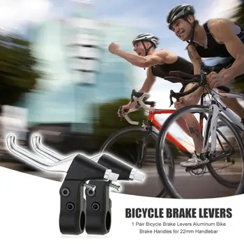 1 Par Cykel Bremse Håndtag i Aluminium Cykel Bremse Håndtag til 22mm Styret Cykling Dele Cykel Bremser, Håndtag Udskiftning