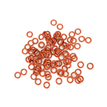 1stk Wire diameter 6mm red Silica gel vandtæt ring Tætnings O-ringen OD-360mm-440mm Høj temperatur resistens