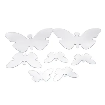 25Pcs/Sæt Nye Butterfly Kombination 3D Spejl Wall Stickers Hjem Udsmykning DIY Husstand Stue Seng Værelse Indretning PC601658