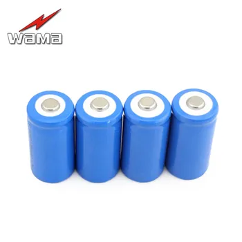 4stk/masse Wama 3,7 V 16340 CR123A Reelle Kapacitet 700mAh Li-ion Genopladeligt Lithium Batterier DIY PowerBank Max Batteri