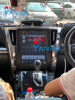 Android, 4G+64G car multimedia afspiller Til TOYOTA Alphard AH30-2019 med DSP Carplay 4G/WIFI-navigation bil stereo radio
