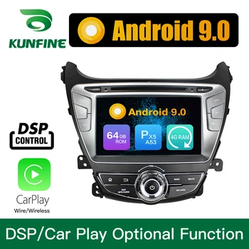 Android 9.0 Octa-Core, 4GB RAM, 64GB ROM Bil DVD-GPS-Navigation og Multimedie-Afspiller bilstereo for Hyundai Elantra /Avant I Radio