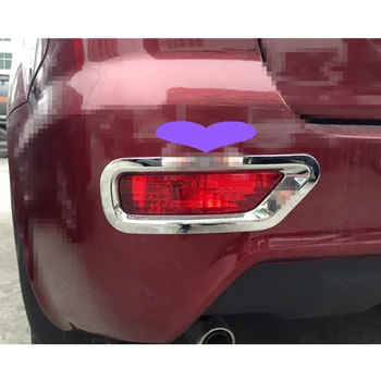 Bil Styling Chrome Tåge Lys Skygge Hætte Trim For LIFAN X60 2011-Lampe Dækker Ramme Dekoration Auto Udvendig Tilbehør