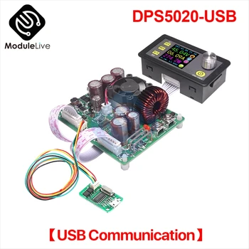 DPS5020 50V 20A Farve Display Konstant Spænding/Strøm High Power Justerbare Trin Ned Numerical Control Strømforsyning Modul