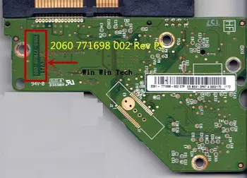 Gratis shippping kredsløb logic board 2060-771698-002 REV A/P1/P2 for WD 3.5 SATA harddisk reparation-data recovery