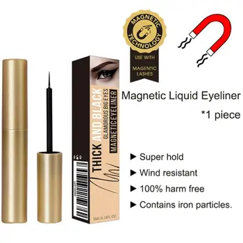 Ibcccndc 6ml Magnetiske Flydende Eyeliner Til Magneter Øjenvipper, hurtigtørrende Let Slid langvarig Waterproof Eye Makeup-Værktøjer