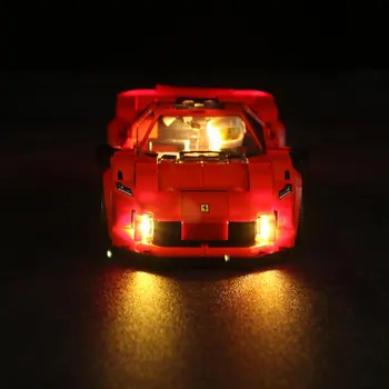 LED Lys sæt Til lego 76895 Hastighed Champions F8 Tributo (kun lys kit medfølger)