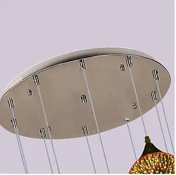 LED Pendel ,Traditionelle Klassiske Galvaniseret Funktion for Mini-Style Metal Stue pendel lampe, Herunder bu