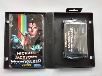 MD Spillet : Michael Jackson ' s MoonWalker ( Japan Version!! max+brugervejledning+patron!! )