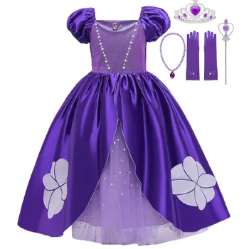 Piger Prinsesse Kjole Julegave Baby Piger Dress Cosplay Kostume Fødselsdag Kjoler Børn Karneval Pailletter Bolden Kjole