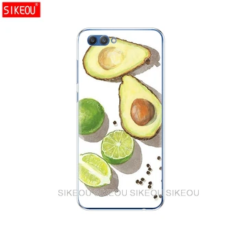 Silikone Cover telefon Tilfældet for Huawei Honor 10 V10 3c 4C 5c 5x 4A 6A 6C pro 6X 7X 6 7 8 9 LITE Avocado frugt kunst mønster