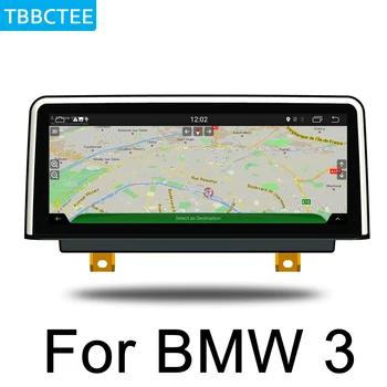 Til BMW 3-Serie 2017 2018 2019 EVO Bil Android multimedia-afspiller, tv med touch skærm, GPS-Navigation, radio stereo Lyd hoved