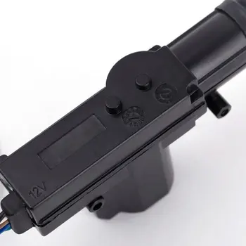 Universal 5 Ledning, 12V Power Panel Lock Aktuator Bil Låsesystem Aktuator Enkelt Pistol Type Kit Heavy Duty