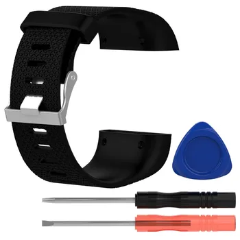 100pcs/Masse af DHL for Fitbit Stigning Silikone Udskiftning Armbånd Rem Smart Armbånd band + Tool Kits 8 Farver i To Størrelser