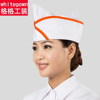 (10stk/masse)mænd og kvinder, der arbejder caps nye 2016 chef hat ottekantede cap værktøjsholder-cook hat Japansk restaurant